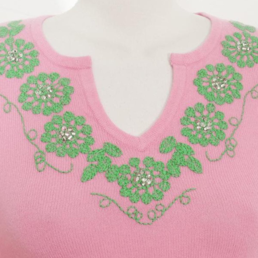 Lilly Pulitzer Pink Rosalind Tunic Sweater